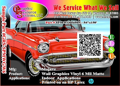 Mojave  Wall Graphics Vinyl 6mil